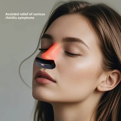 Cordless Red Light Nasal Therapy Device – Rhinitis Relief & Nasal Ventilation Massager