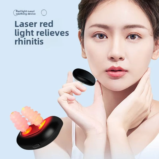 Cordless Red Light Nasal Therapy Device – Rhinitis Relief & Nasal Ventilation Massager